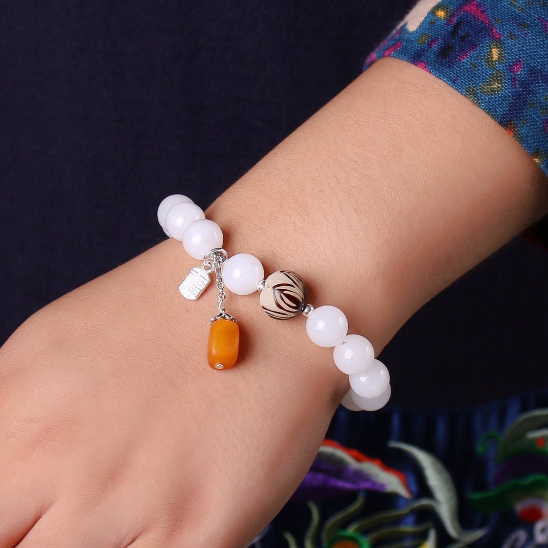 Hetian jade bracelet - jewelry - weilin.com