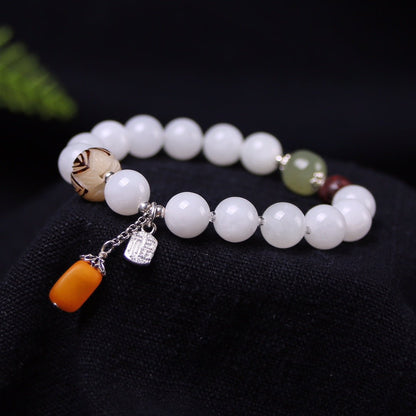 Hetian jade bracelet - jewelry - weilin.com