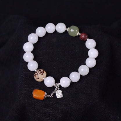 Hetian jade bracelet - jewelry - weilin.com