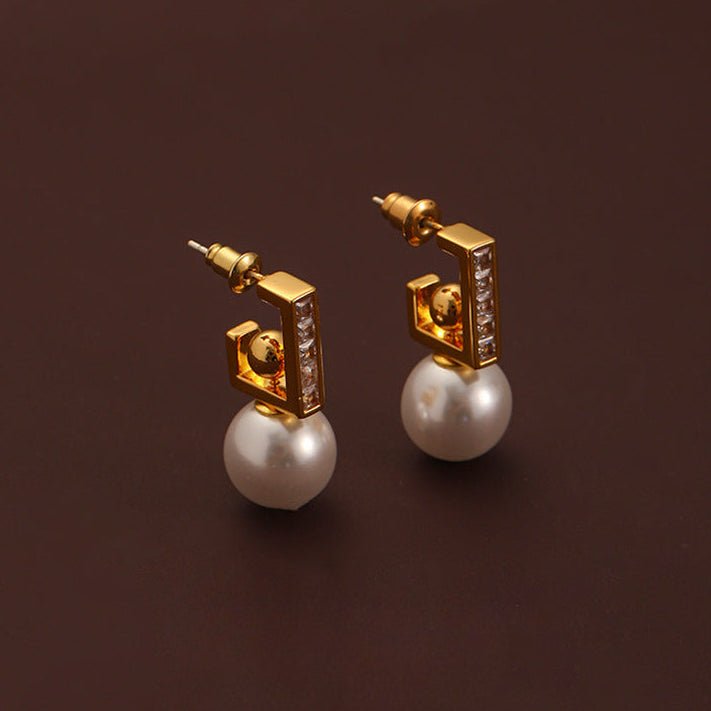 High - end exquisite pearl earrings - jewelry - weilin.com
