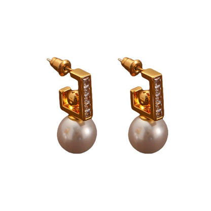 High - end exquisite pearl earrings - jewelry - weilin.com