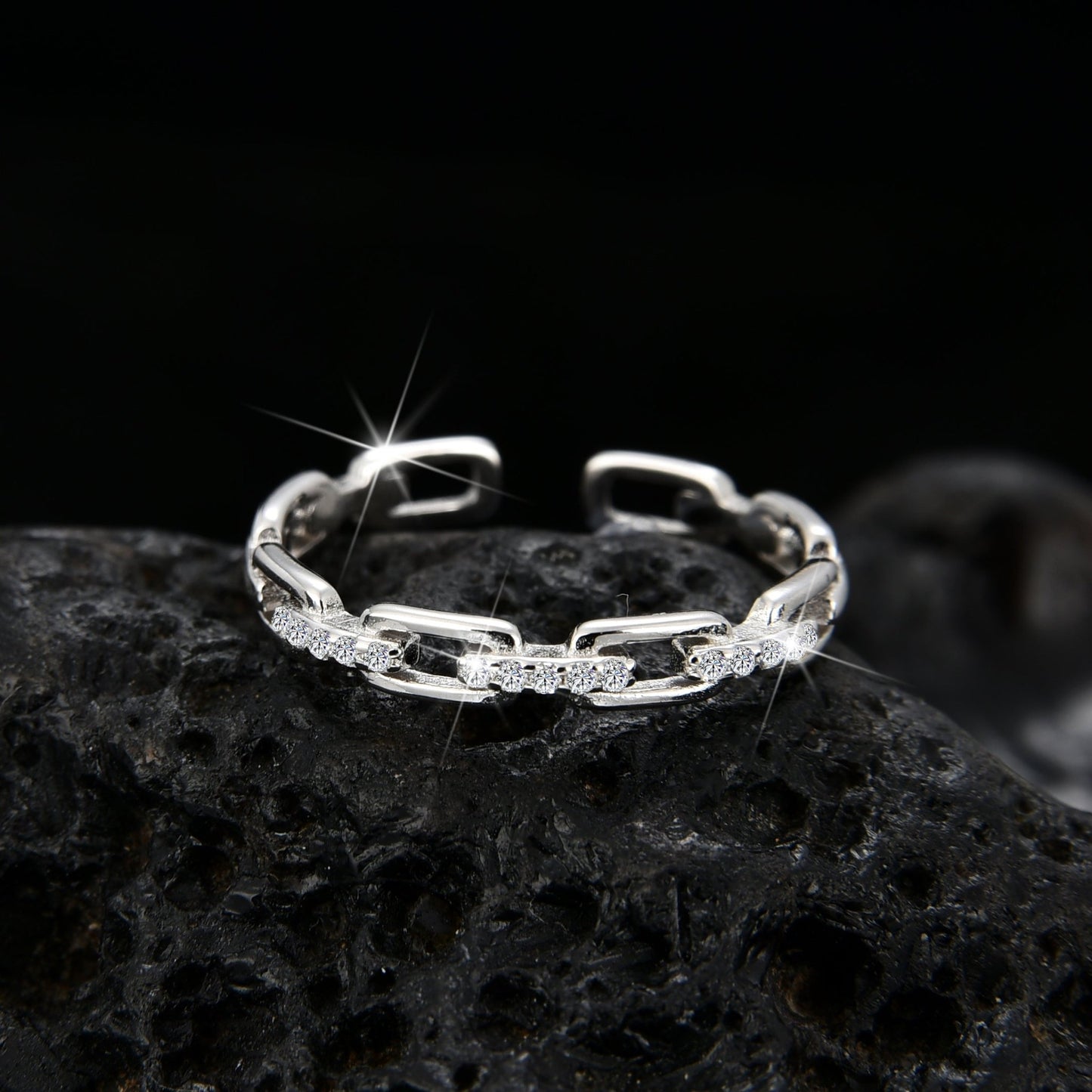 High Fashion Design SX Hoop Ring - jewelry - weilin.com