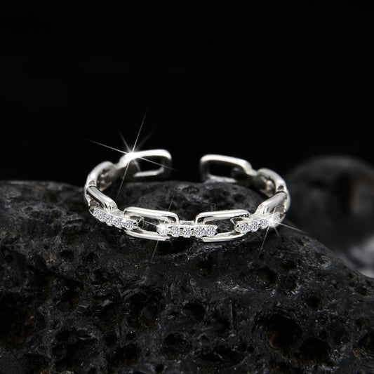 High Fashion Design SX Hoop Ring - jewelry - weilin.com
