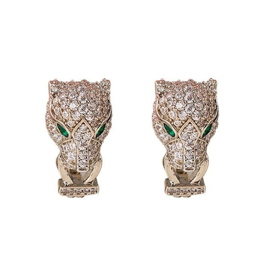 High - grade exquisite zircon animal earrings - jewelry - weilin.com