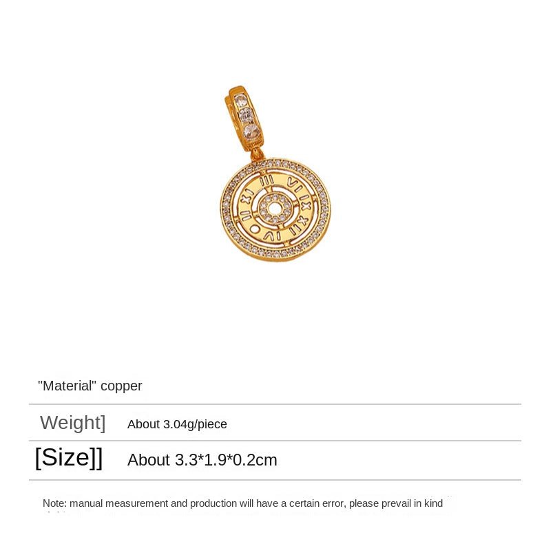 High - grade zircon letter personality earrings - jewelry - weilin.com