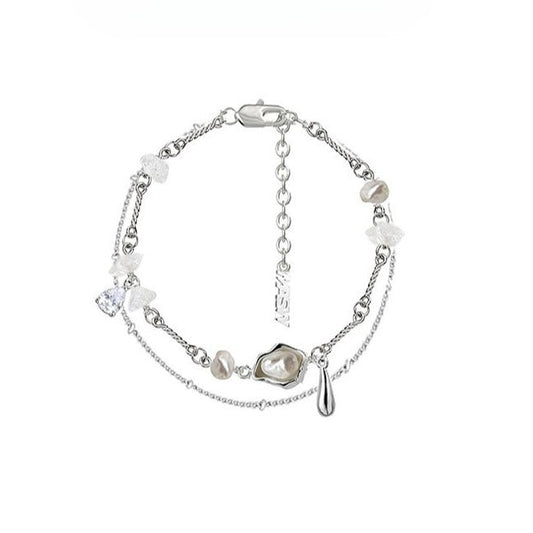 Irregular pearl bracelet - jewelry - weilin.com