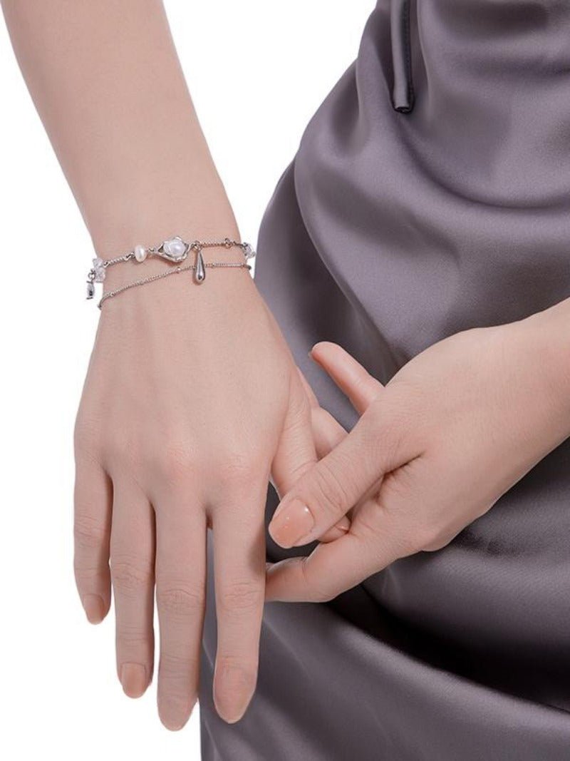 Irregular pearl bracelet - jewelry - weilin.com