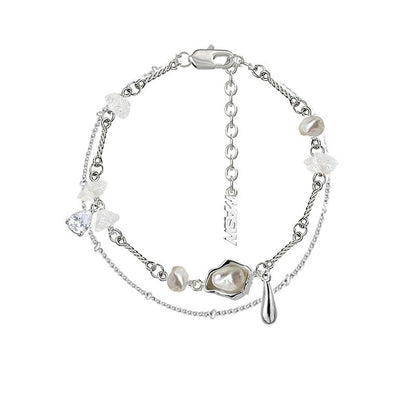 Irregular pearl bracelet - jewelry - weilin.com