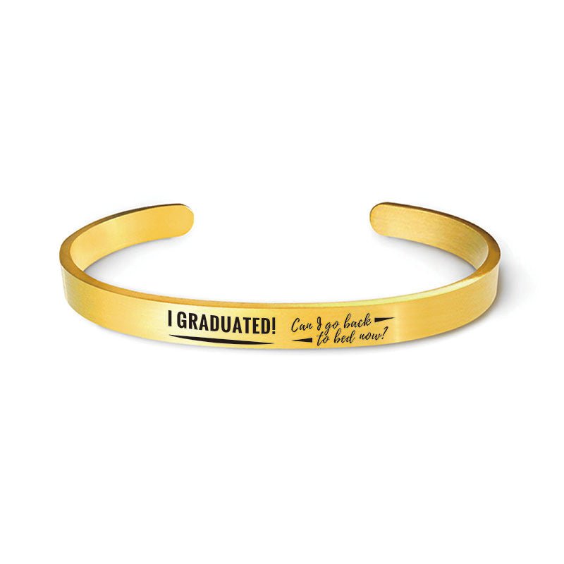Laser Engraved Titanium Bracelet - jewelry - weilin.com