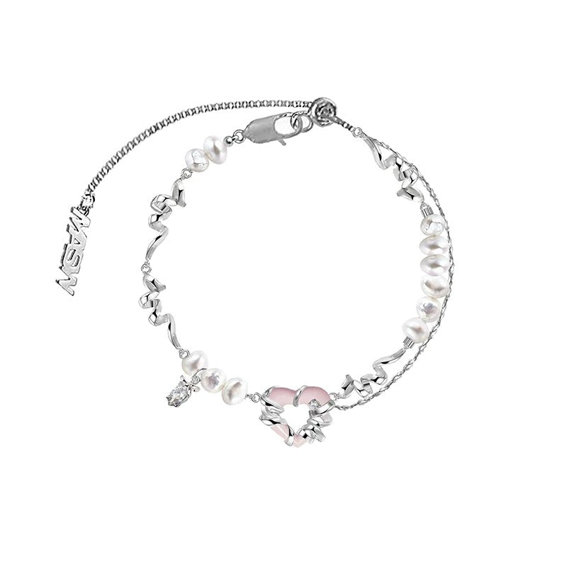 Love pearl mosaic bracelet - jewelry - weilin.com
