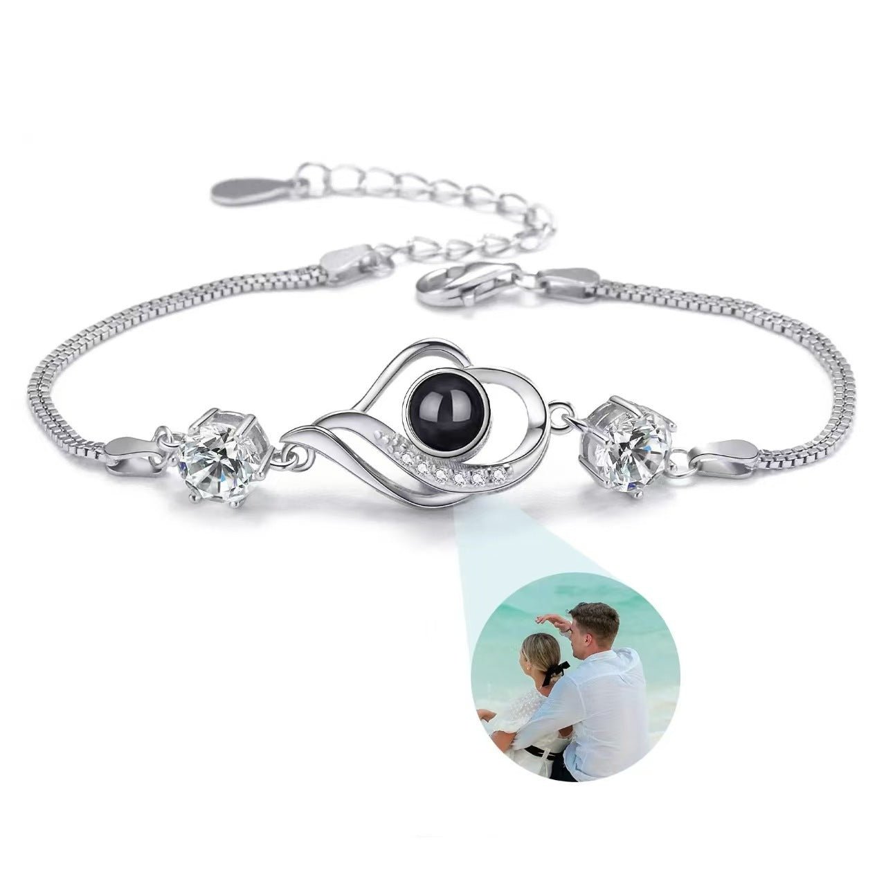 Love photo projection bracelet - jewelry - weilin.com