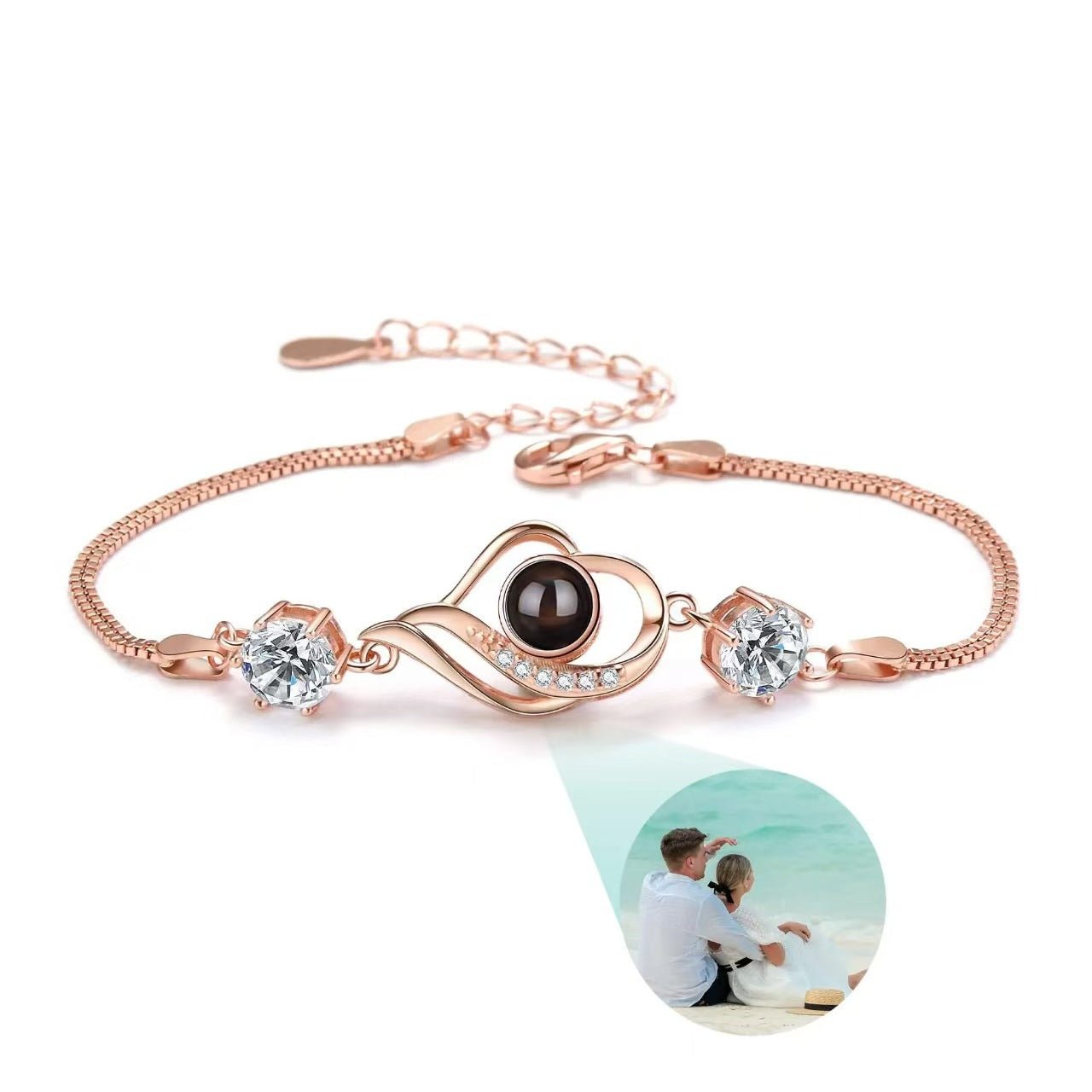Love photo projection bracelet - jewelry - weilin.com
