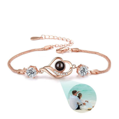 Love photo projection bracelet - jewelry - weilin.com