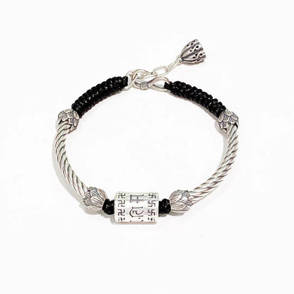 Lucky Tibetan Braided Rope Bracelet - jewelry - weilin.com