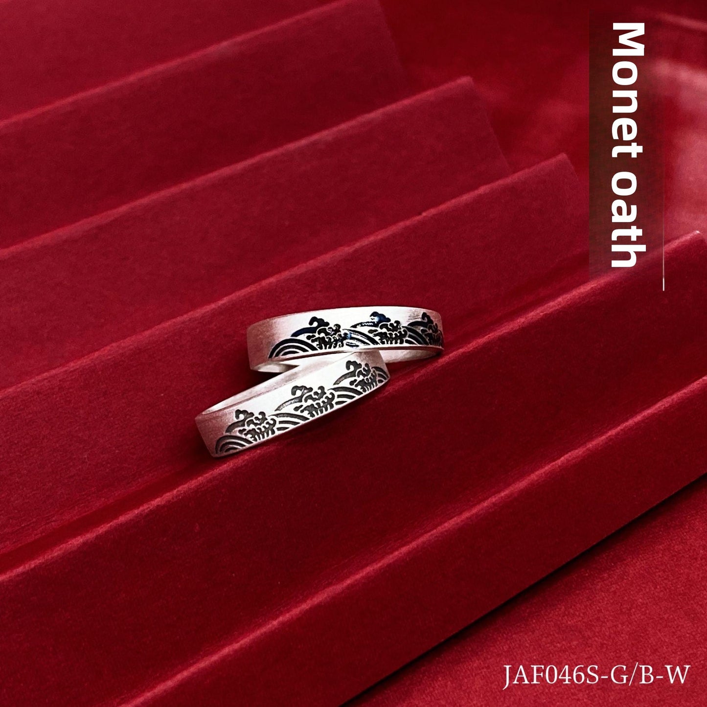 Luxury couple sterling silver ring - jewelry - weilin.com