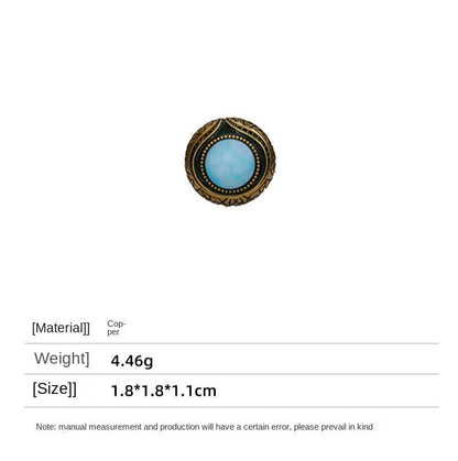 Mysterious retro personality earrings - jewelry - weilin.com