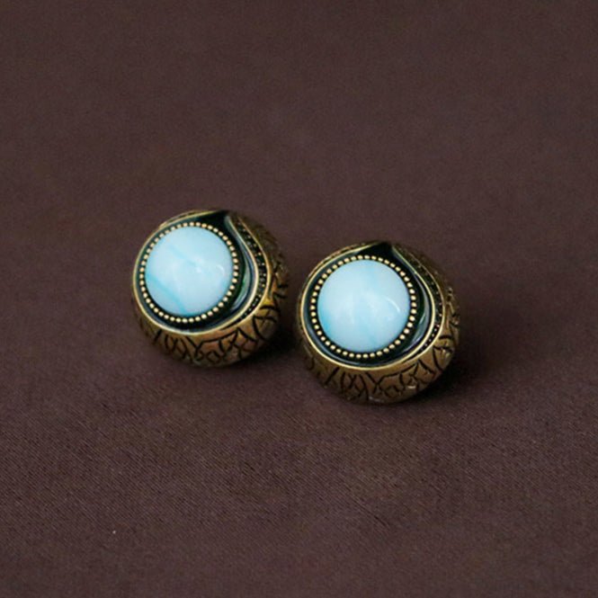 Mysterious retro personality earrings - jewelry - weilin.com