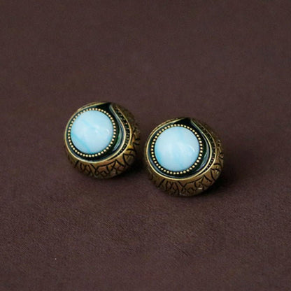 Mysterious retro personality earrings - jewelry - weilin.com