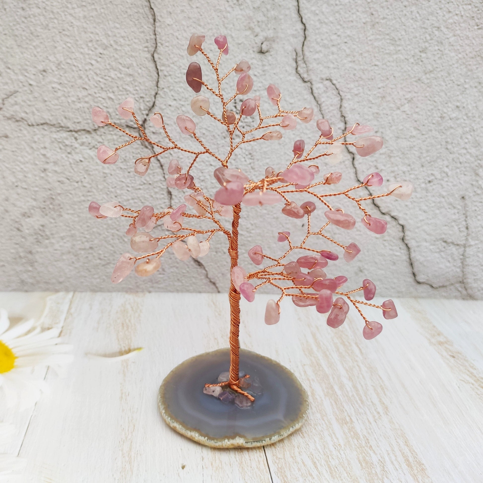 Natural crystal fortune tree decorative ornaments - jewelry - weilin.com