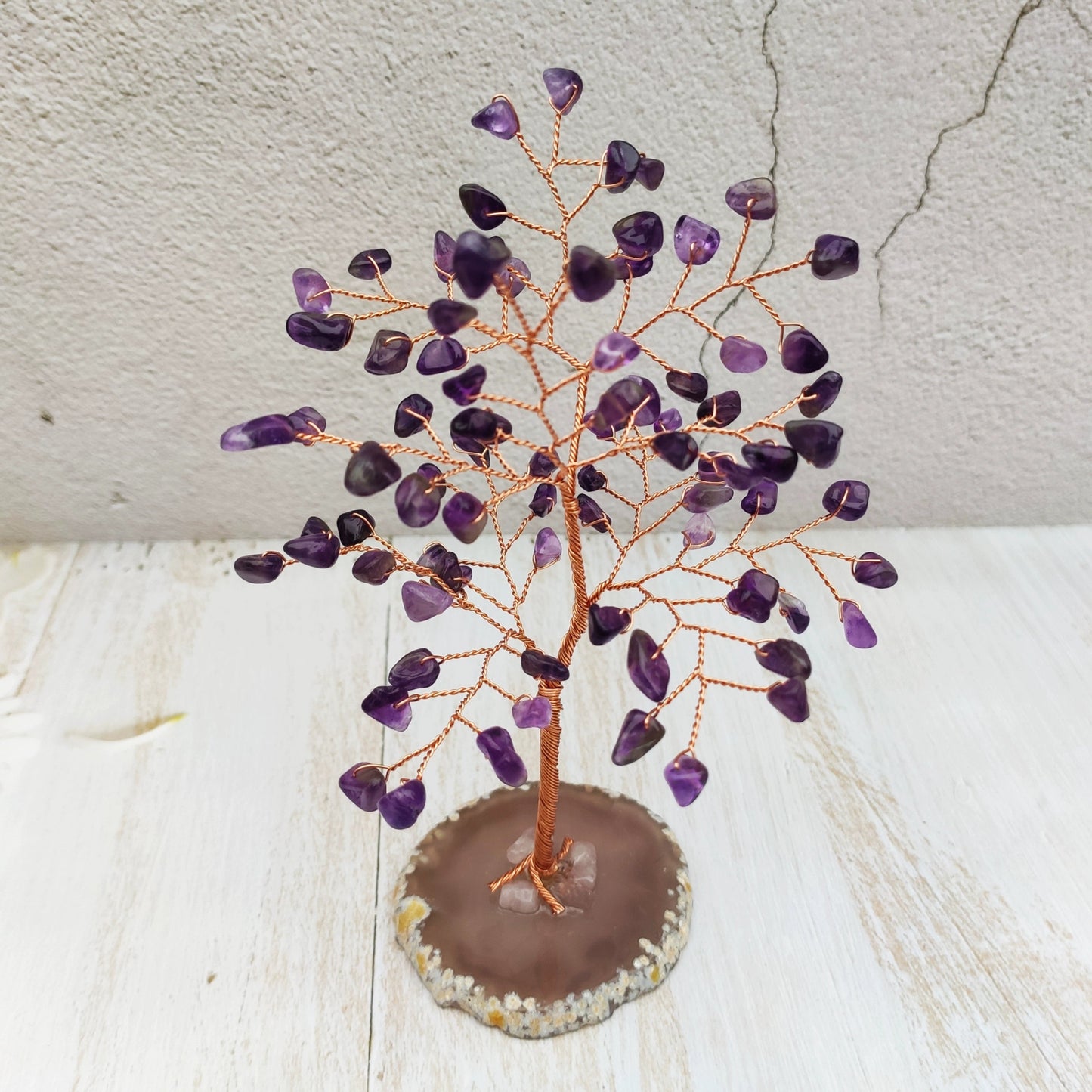 Natural crystal fortune tree decorative ornaments - jewelry - weilin.com