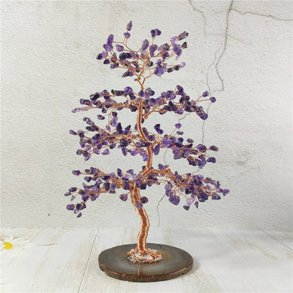 Natural crystal tree fortune cornucopia - jewelry - weilin.com