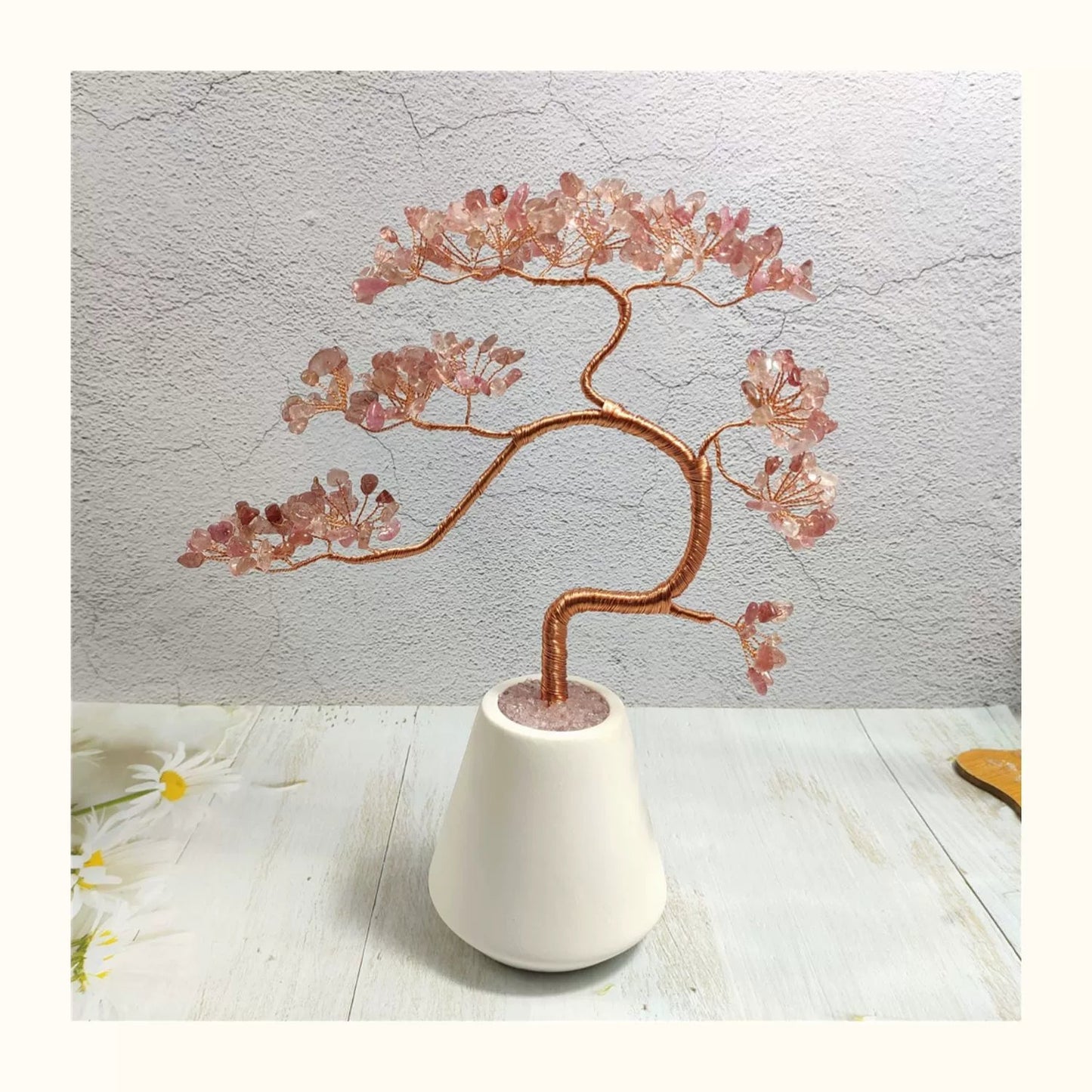 Natural crystal tree fortune tree ornaments - jewelry - weilin.com