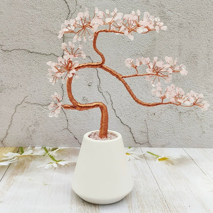 Natural crystal tree fortune tree ornaments - jewelry - weilin.com