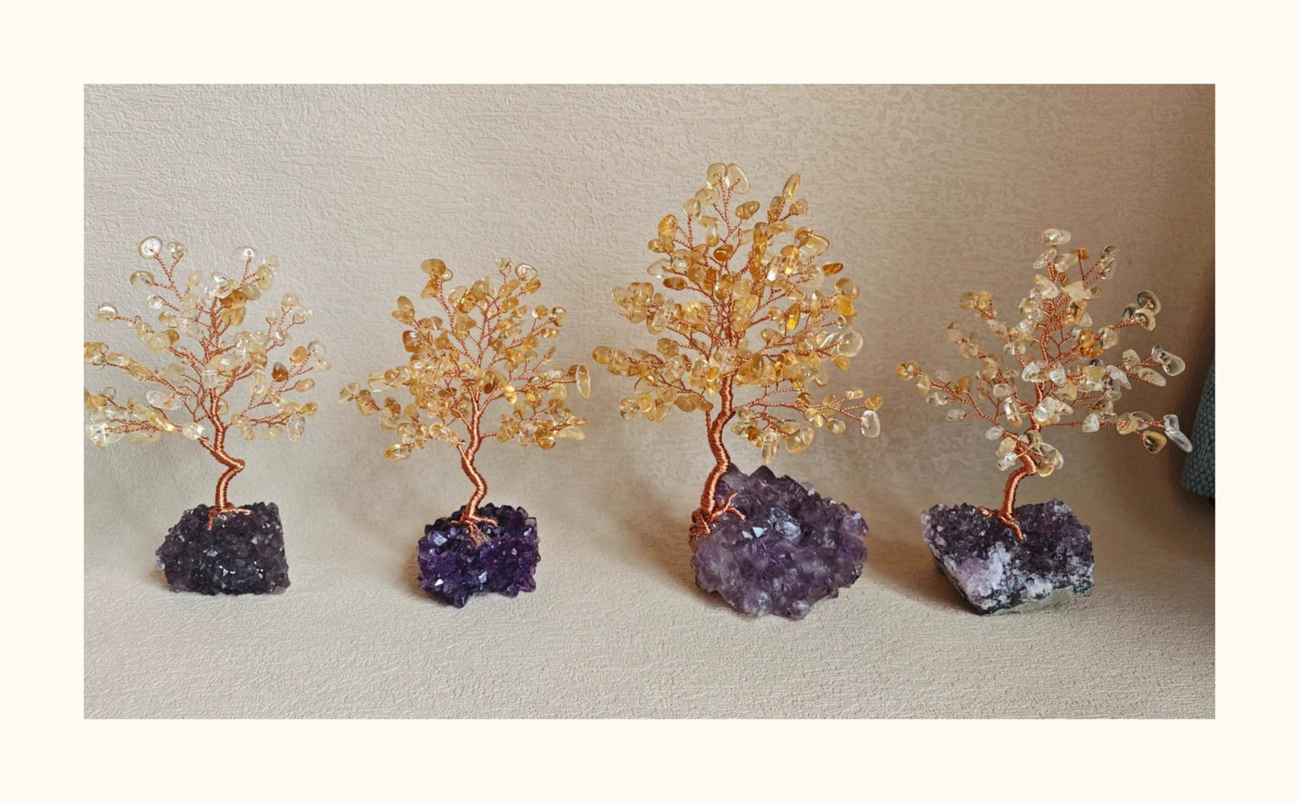 Natural Money Tree Fortune - attracting Crystal Ornaments - jewelry - weilin.com