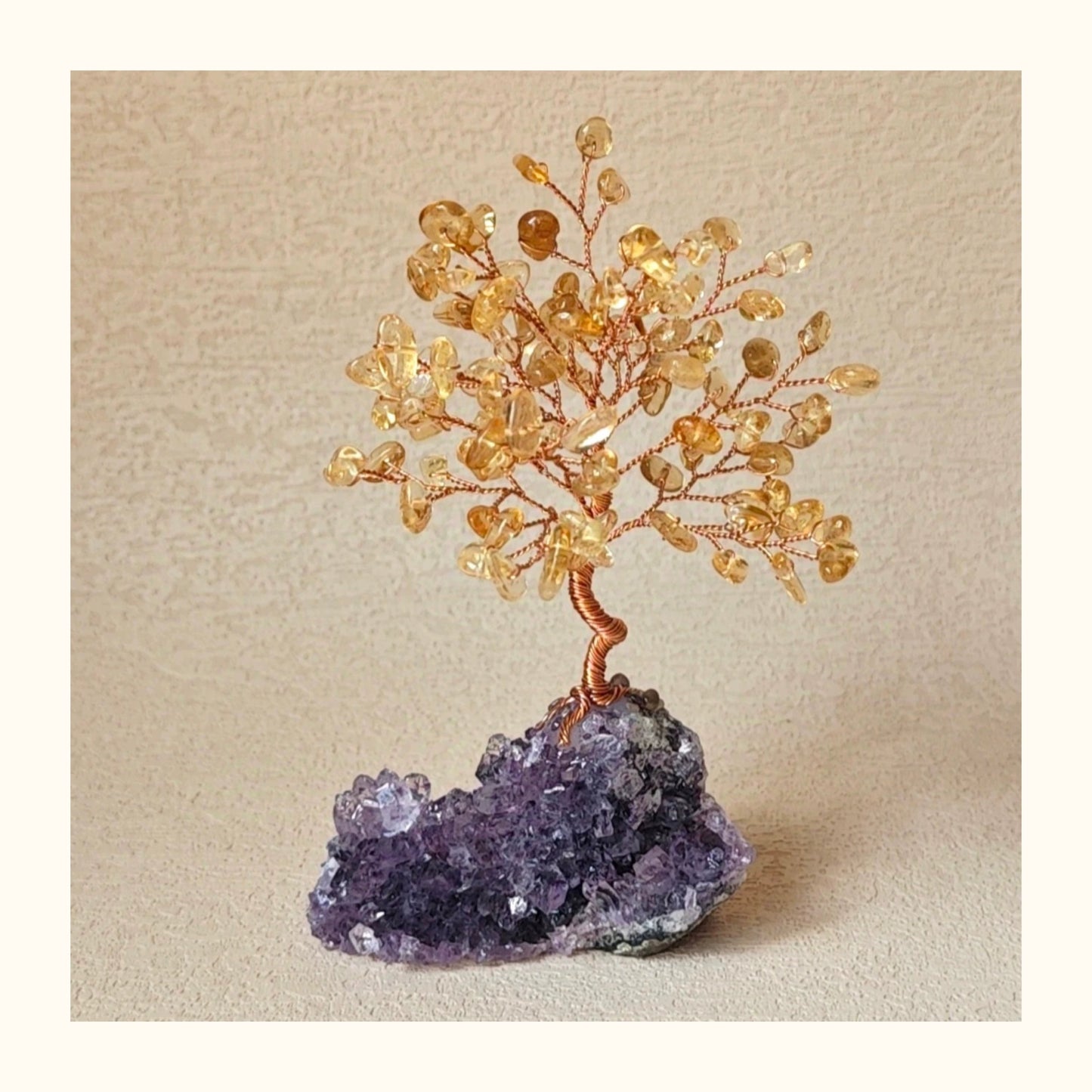Natural Money Tree Fortune - attracting Crystal Ornaments - jewelry - weilin.com