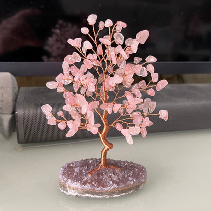 Natural Money Tree Fortune - attracting Crystal Ornaments - jewelry - weilin.com