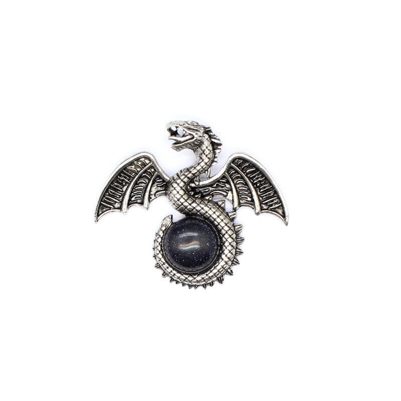 Natural Stone Pterosaur Lapis Lazuli Pendant - jewelry - weilin.com