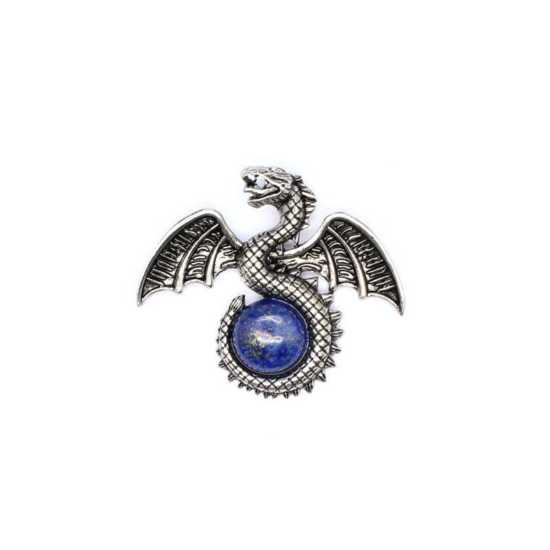 Natural Stone Pterosaur Lapis Lazuli Pendant - jewelry - weilin.com