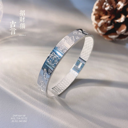 New Chinese lucky cat happy bracelet - jewelry - weilin.com