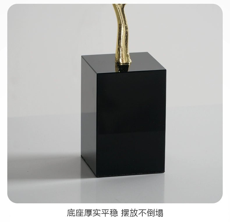 New Chinese style crystal flower branch decoration ornaments - jewelry - weilin.com