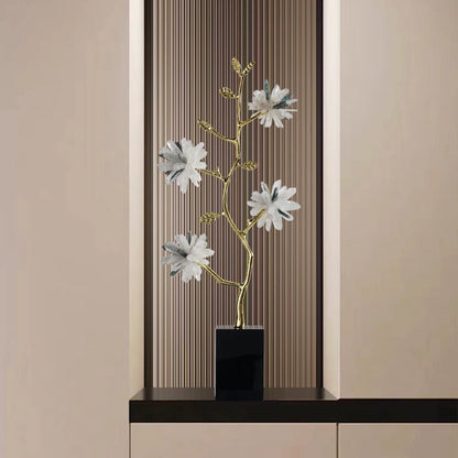 New Chinese style crystal flower branch decoration ornaments - jewelry - weilin.com