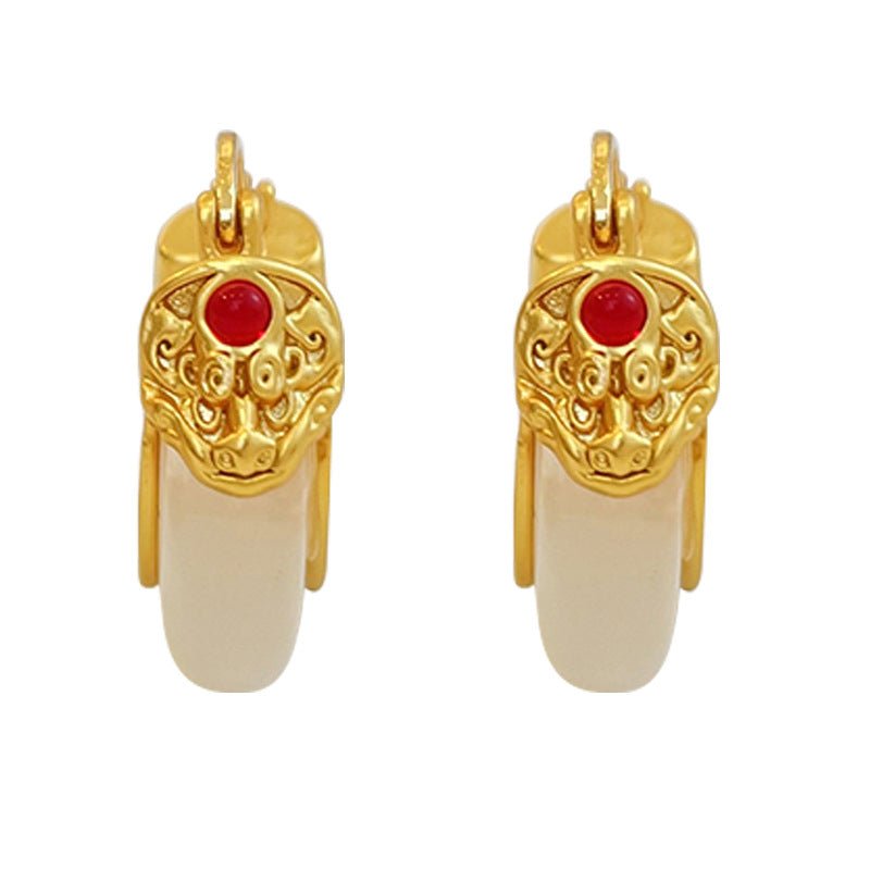 Noble and exquisite earrings - jewelry - weilin.com