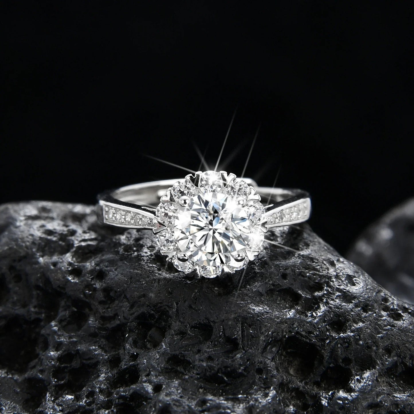 Noble Princess Round Ring - jewelry - weilin.com