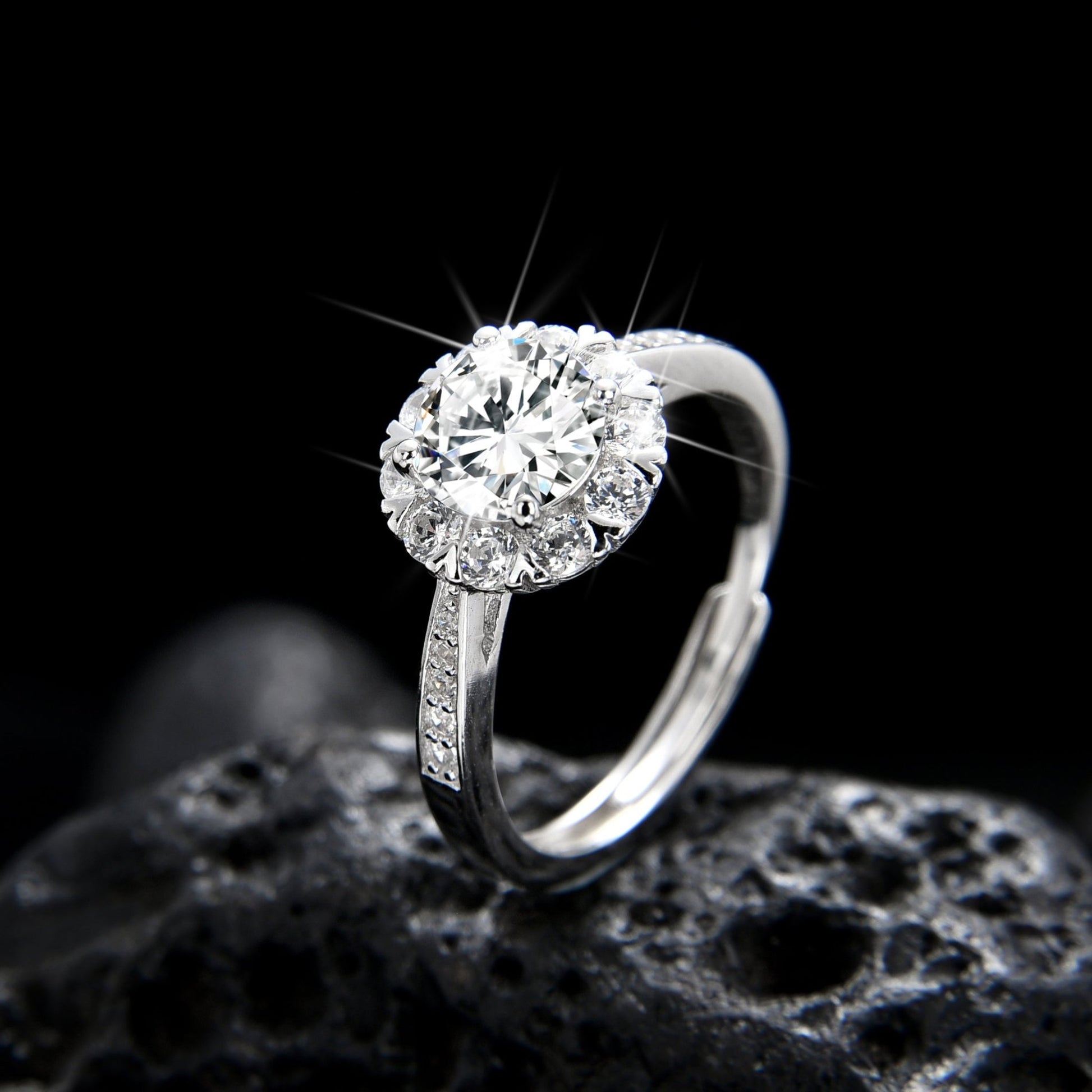 Noble Princess Round Ring - jewelry - weilin.com