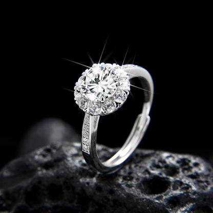 Noble Princess Round Ring - jewelry - weilin.com