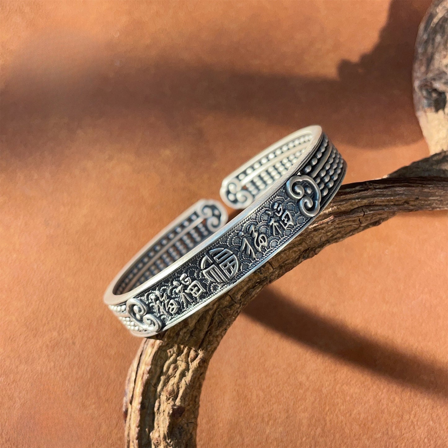 Old sand plate matching bracelet - jewelry - weilin.com