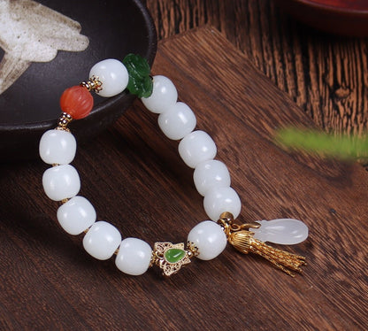 Old style Hetian jade bracelet - jewelry - weilin.com