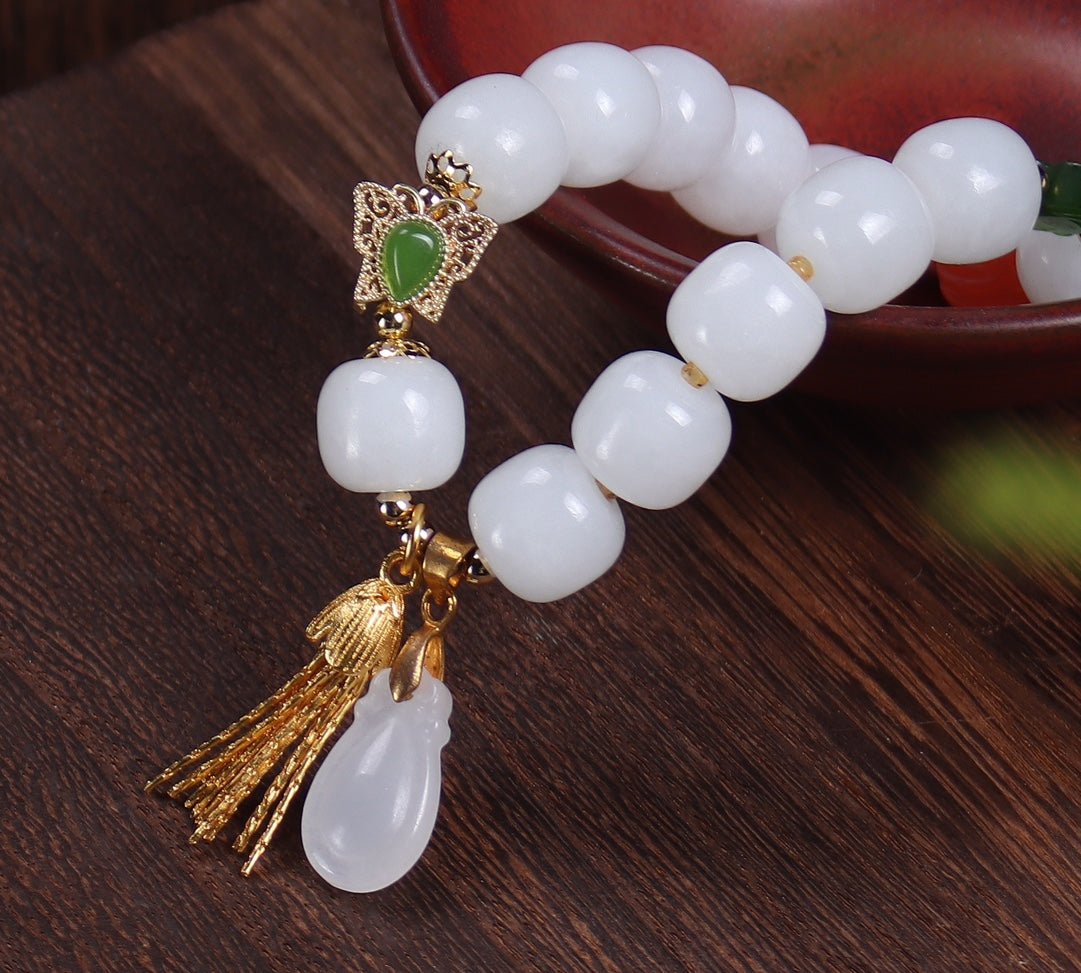 Old style Hetian jade bracelet - jewelry - weilin.com