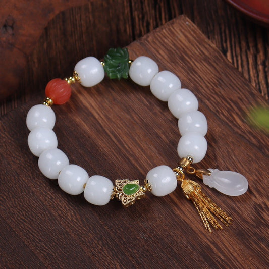 Old style Hetian jade bracelet - jewelry - weilin.com