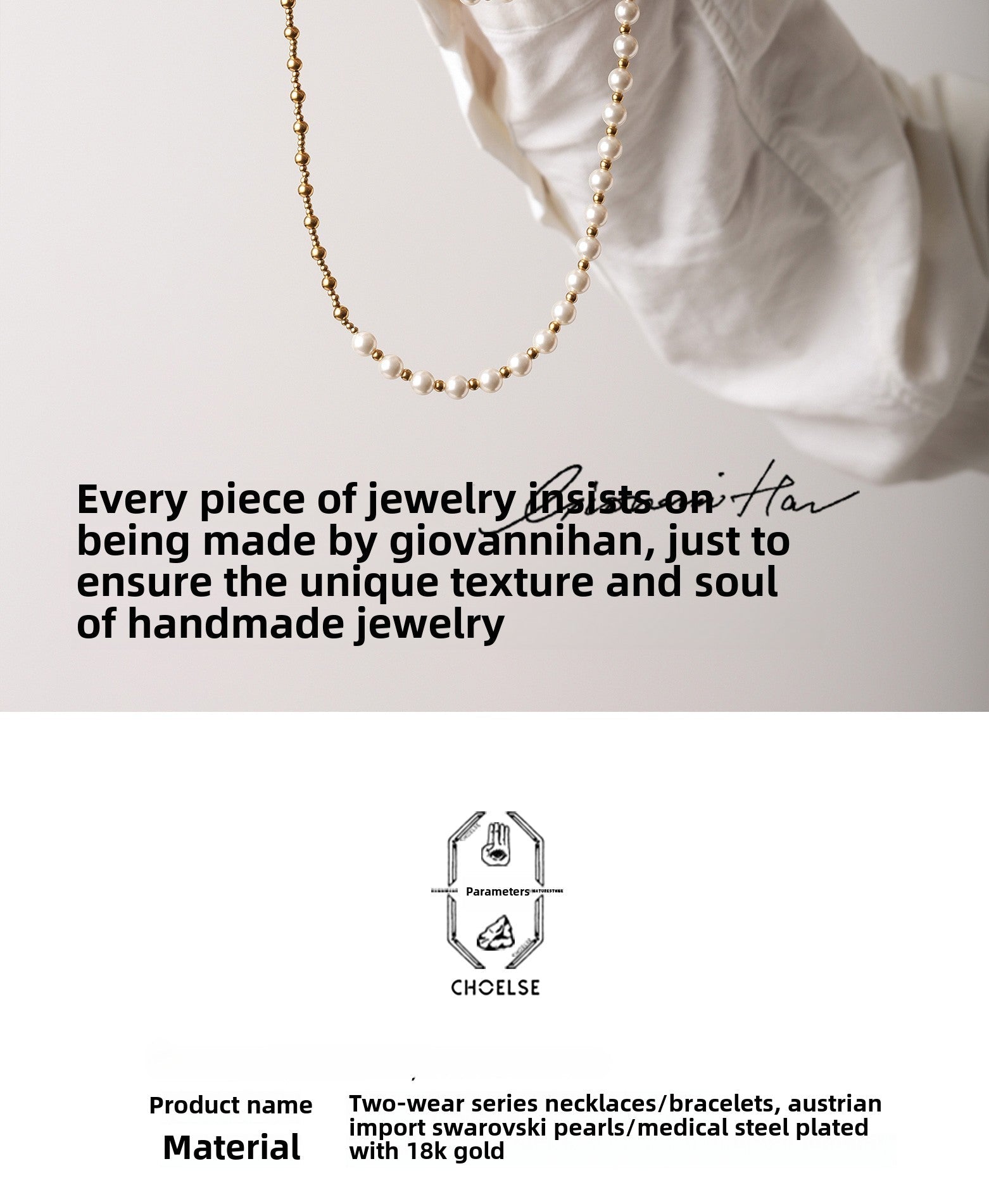 Pearl necklaces and bracelets - jewelry - weilin.com