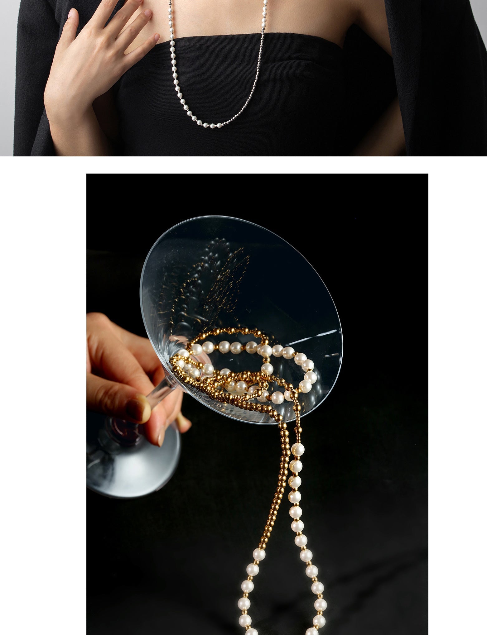 Pearl necklaces and bracelets - jewelry - weilin.com
