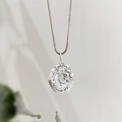Personalized three - dimensional sterling silver pendant accessories - jewelry - weilin.com