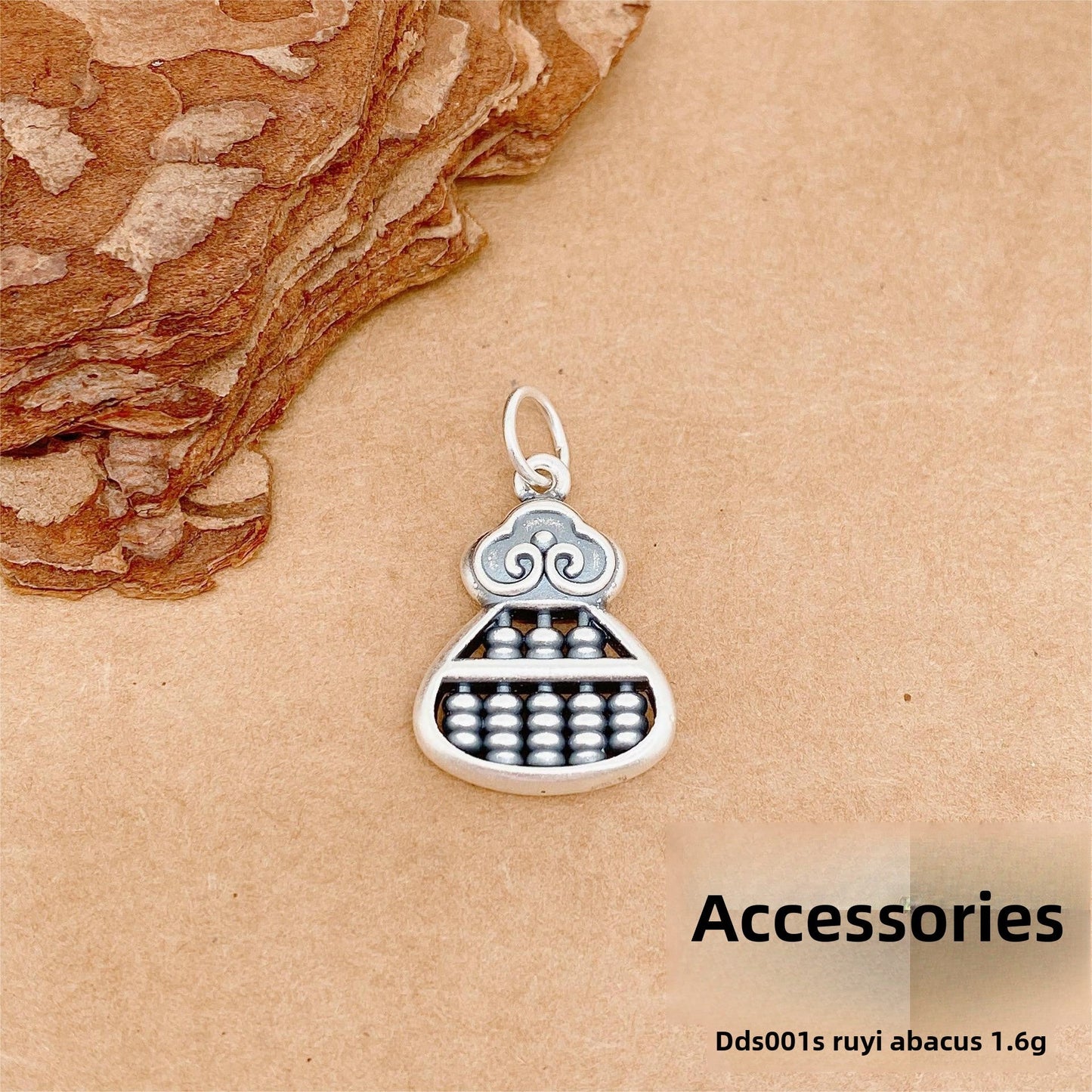 Personalized three - dimensional sterling silver pendant accessories - jewelry - weilin.com