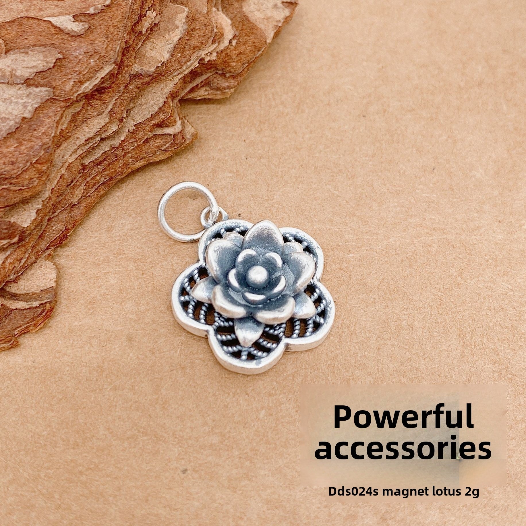 Personalized three - dimensional sterling silver pendant accessories - jewelry - weilin.com