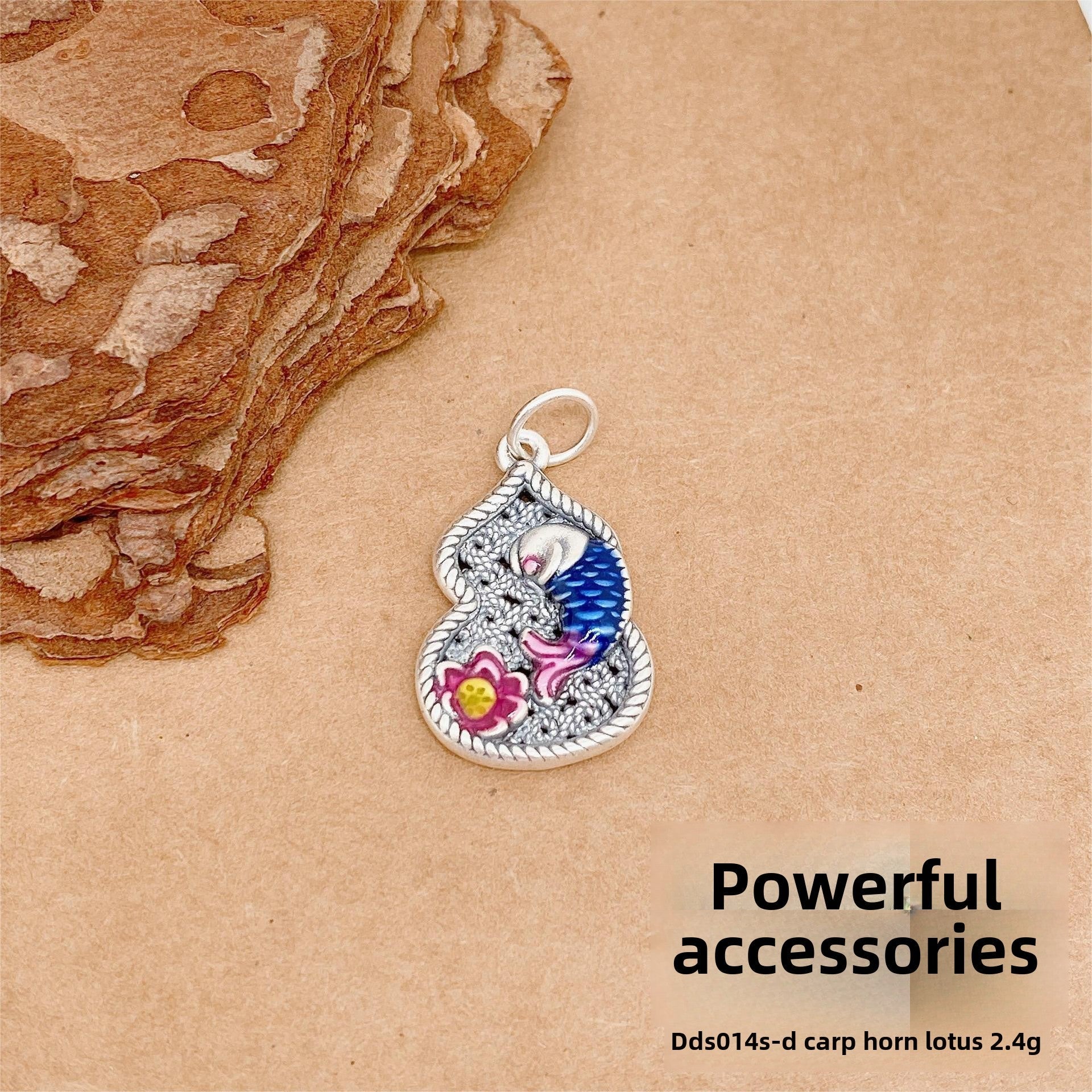 Personalized three - dimensional sterling silver pendant accessories - jewelry - weilin.com