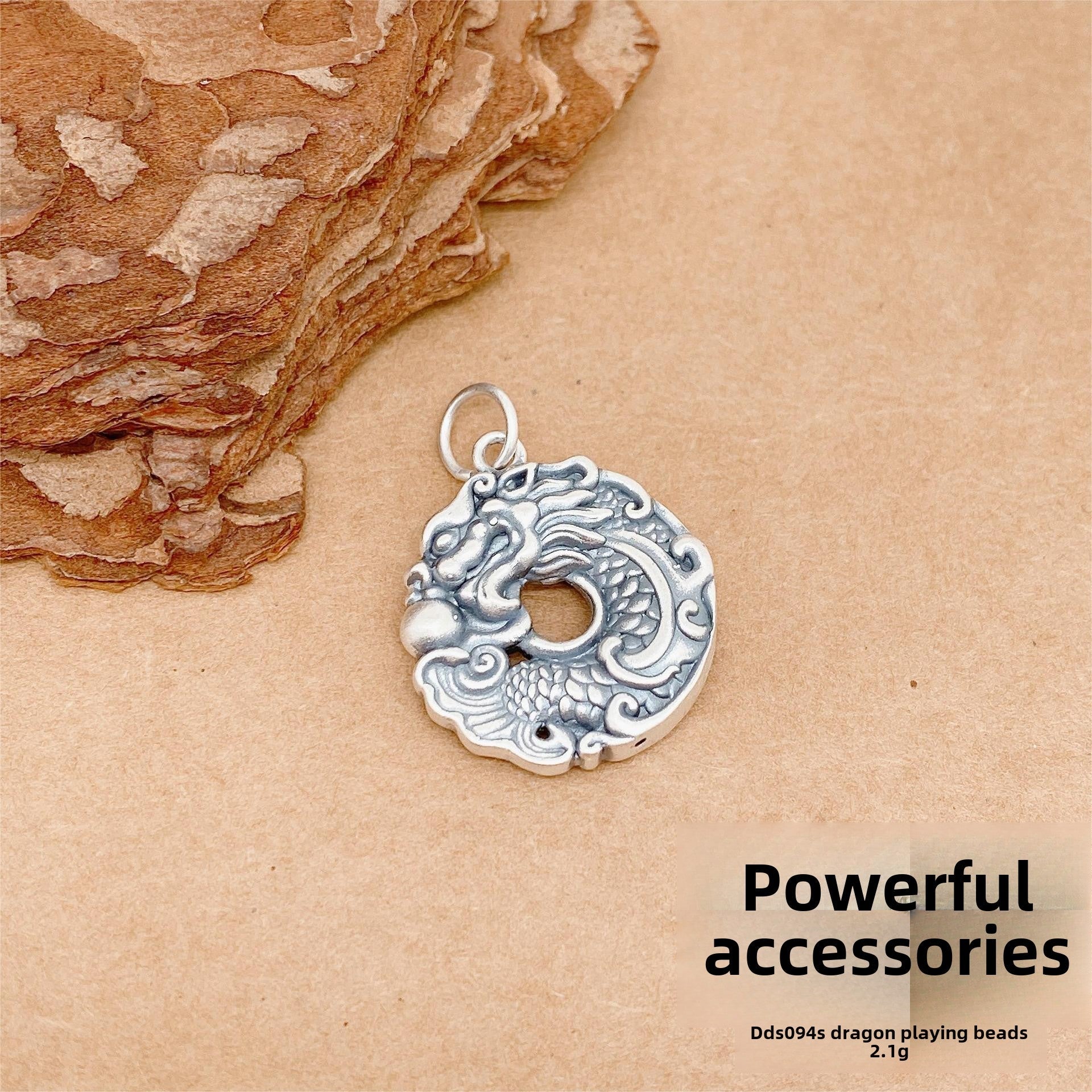 Personalized three - dimensional sterling silver pendant accessories - jewelry - weilin.com